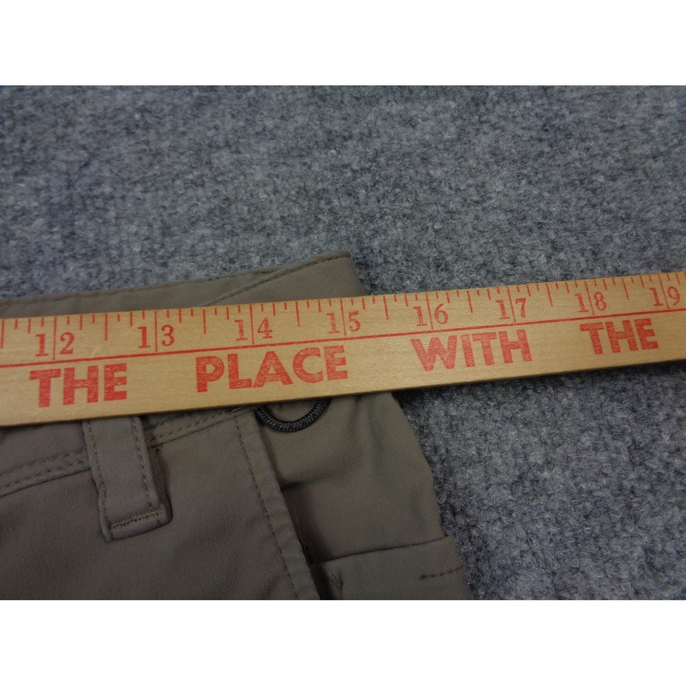 686 Everywhere Pants Men 30x30 Brown Slim Fit Straight Drawstring Outdoor Travel - Picture 8 of 11
